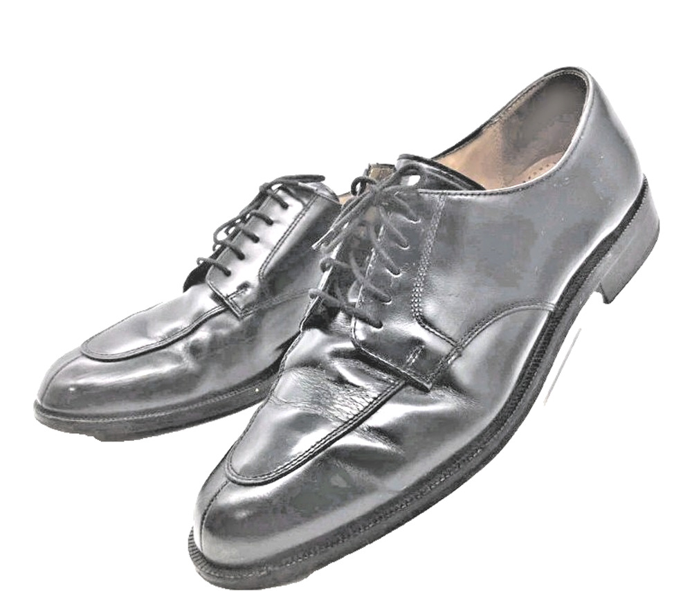 Cole Haan Caldwell Oxford Shoes Men's Size 9.5 D Black Leather Dress Lace-Up